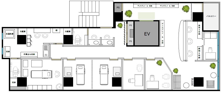 館内施設イメージ